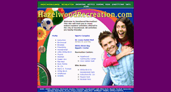 Desktop Screenshot of hazelwoodrecreation.com